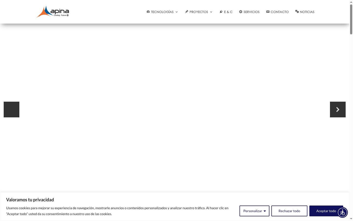 Screenshot tal-banner tal-kunsens muri qabel kwalunkwe interazzjoni