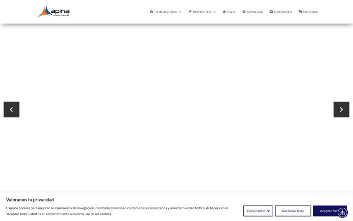 Screenshot stránky apina.eus