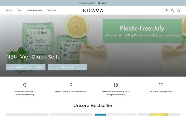 Screenshot of apinima.de