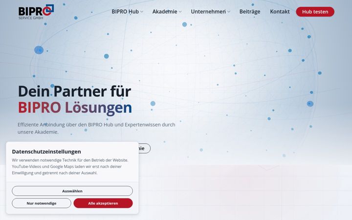 Screenshot of apinity.io