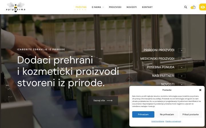 Screenshot di apipharma.hr