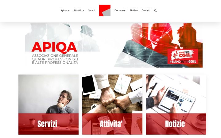 Skärmbild av apiqa.it