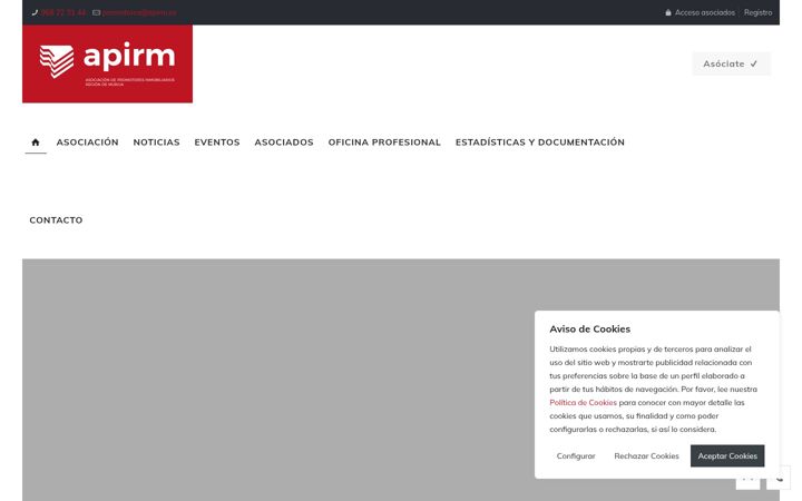 Screenshot of apirm.es