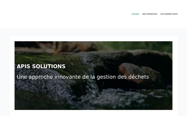 Screenshot of apis-solutions.com
