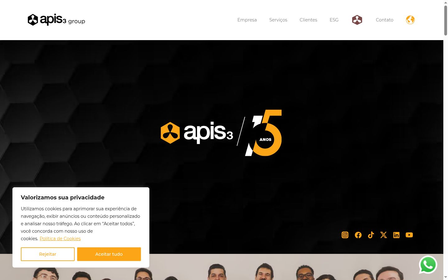 Screenshot tal-banner tal-kunsens muri qabel kwalunkwe interazzjoni
