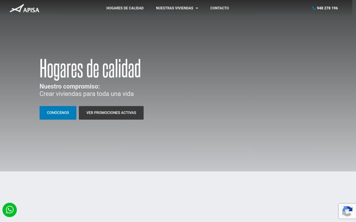 Screenshot of apisa.es
