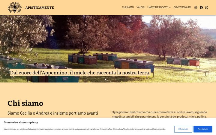 Screenshot of apisticamente.it