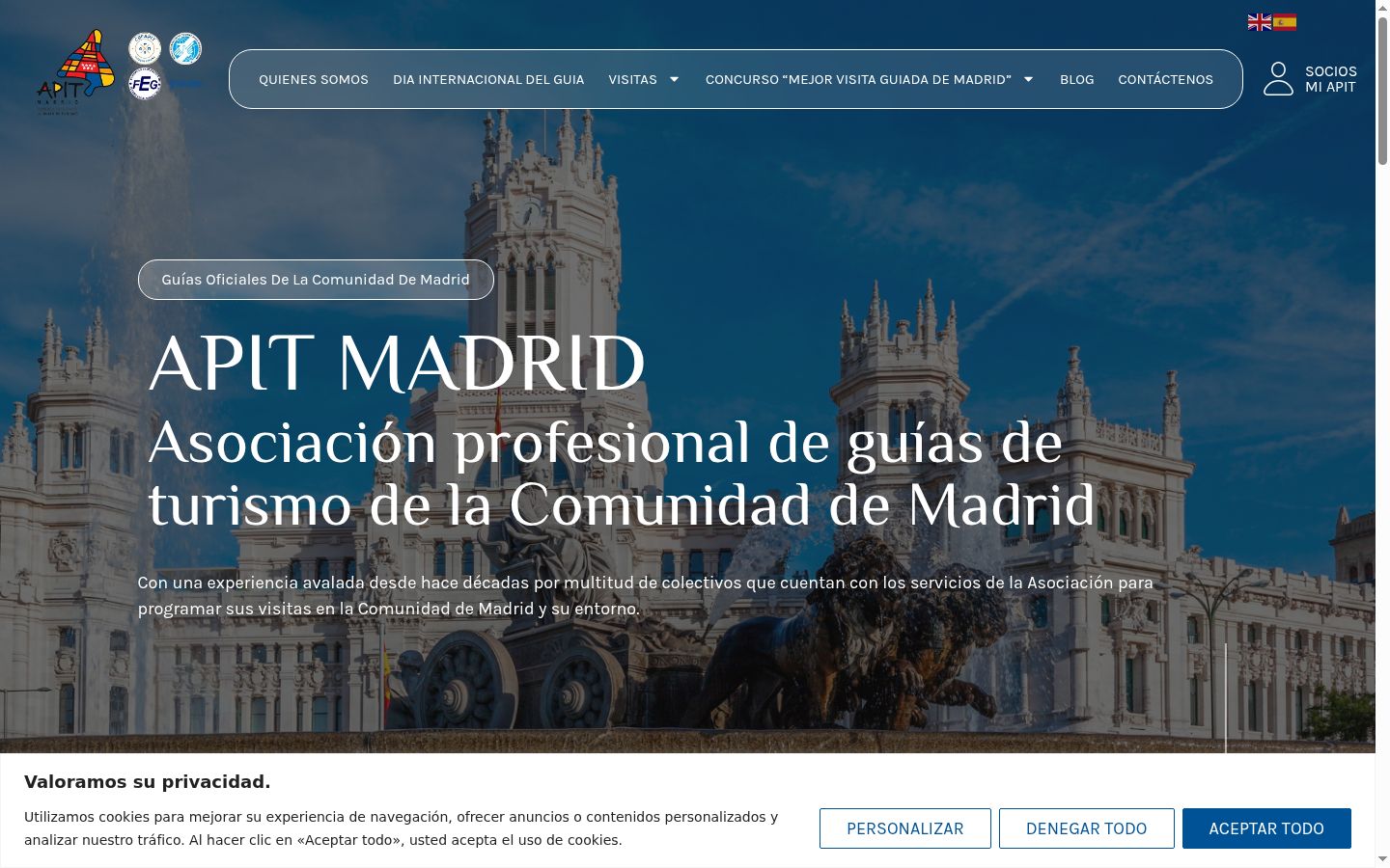 Screenshot tal-banner tal-kunsens muri qabel kwalunkwe interazzjoni