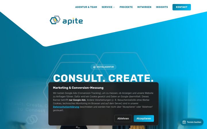 Screenshot of apite.io