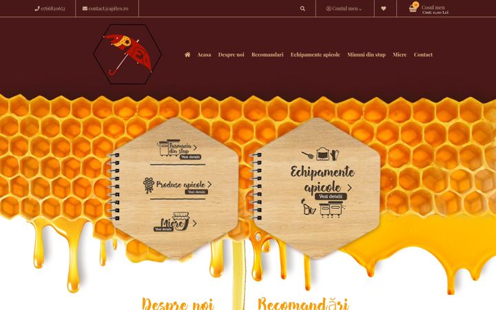Screenshot of apiteo.ro