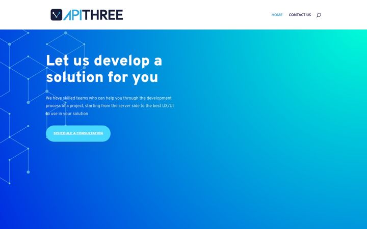 Screenshot of apithree.com