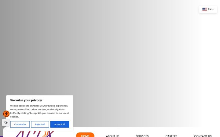 Screenshot of apixlogistic.com