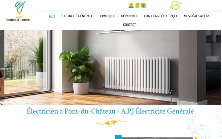 Screenshot of apjelectricitegenerale.fr