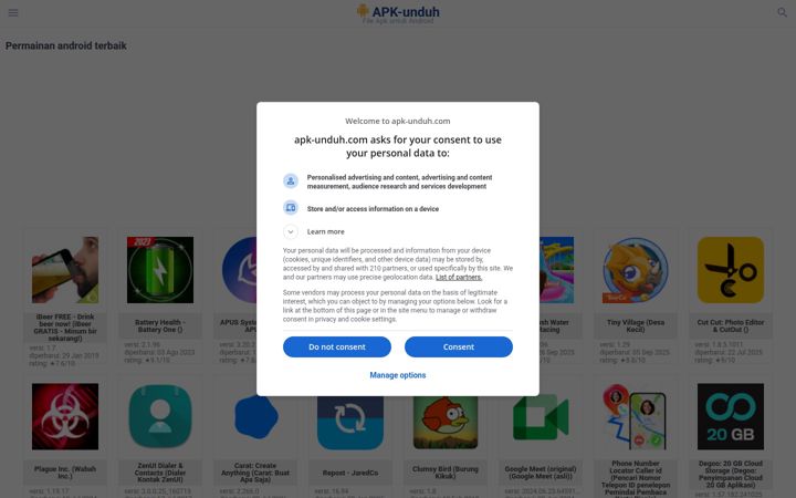 Skärmbild av apk-unduh.com