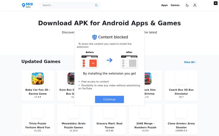 Screenshot of apk.support