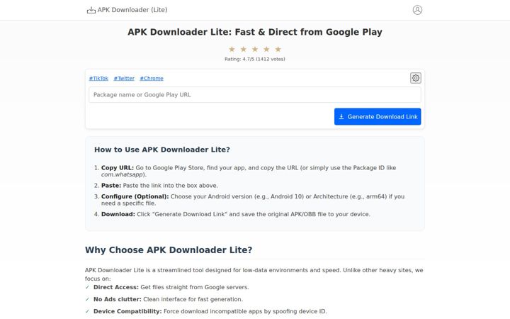 Screenshot of apkamp.com