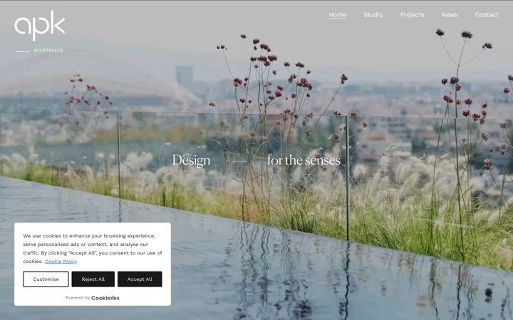 Screenshot of apkarchitects.com