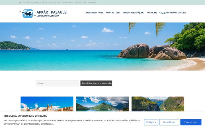 Screenshot von apkartpasaulei.lv