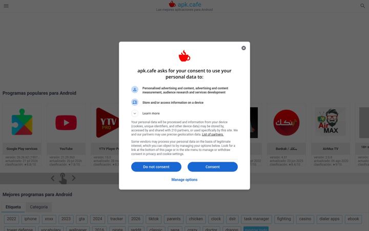 Screenshot of apkcafe.es