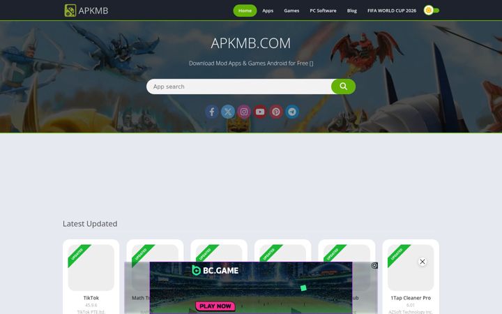 Screenshot of apkmb.com