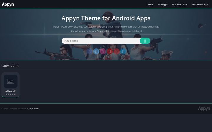 Screenshot of apknova.org