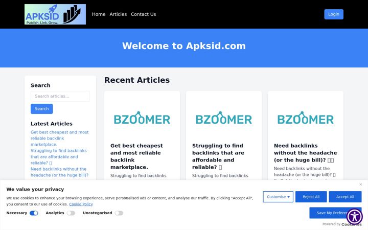 Screenshot of apksid.com