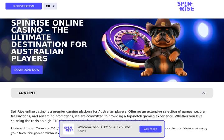 Screenshot of apkspinrise.com