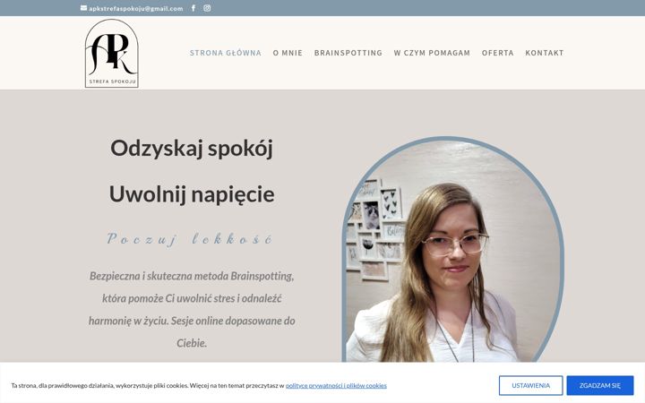 Screenshot of apkstrefaspokoju.pl