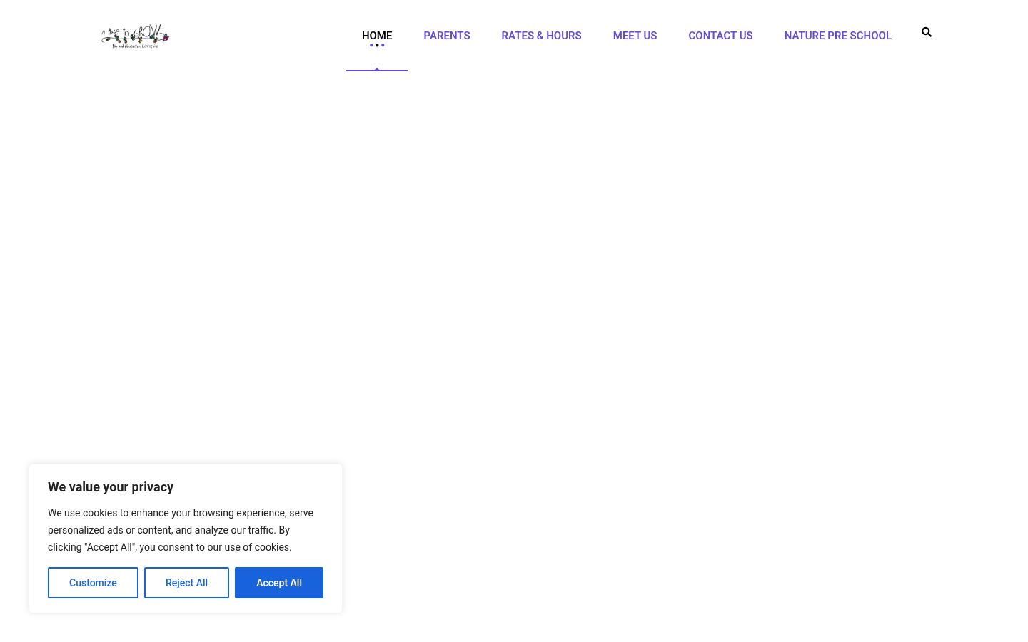 Capture d'écran de la bannière de consentement affichée avant toute interaction