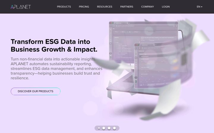 Screenshot of aplanet.org