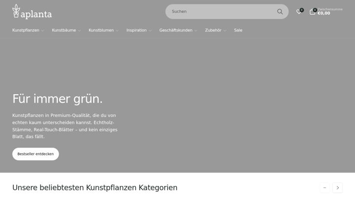 Screenshot of aplanta.de