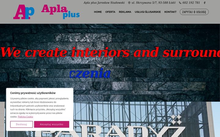 Screenshot of aplaplus.eu