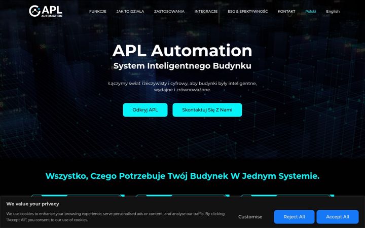 Screenshot of aplautomation.com