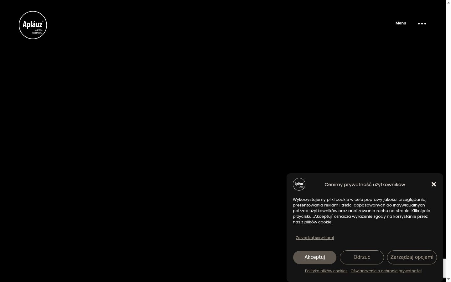 Screenshot tal-banner tal-kunsens muri qabel kwalunkwe interazzjoni