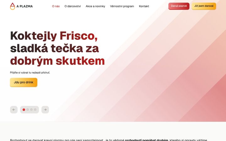 Screenshot of aplazma.cz
