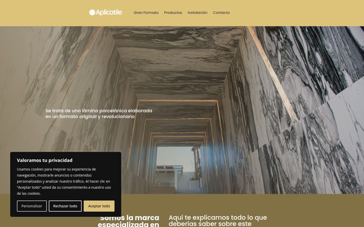 Captura de pantalla de aplicatile.com