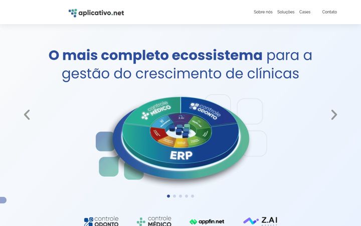Screenshot of aplicativo.net