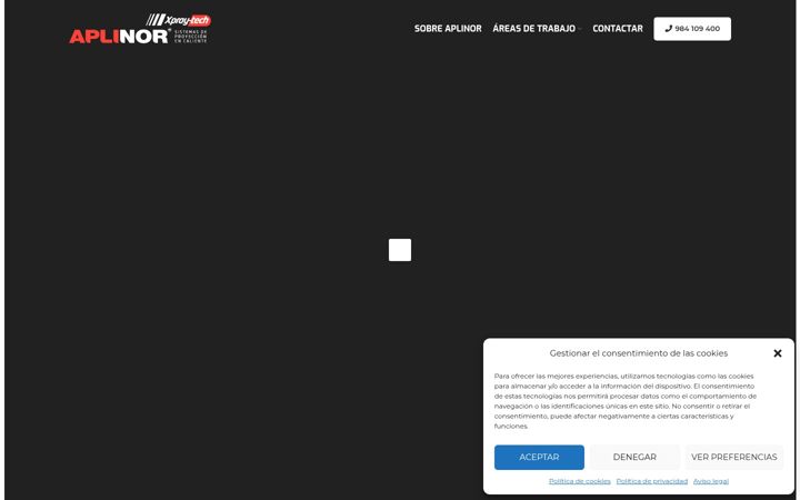 Screenshot of aplinor.com