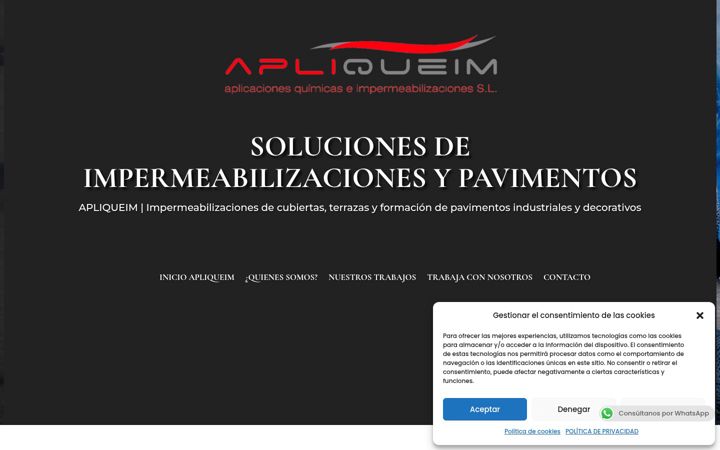 Screenshot of apliqueim.com