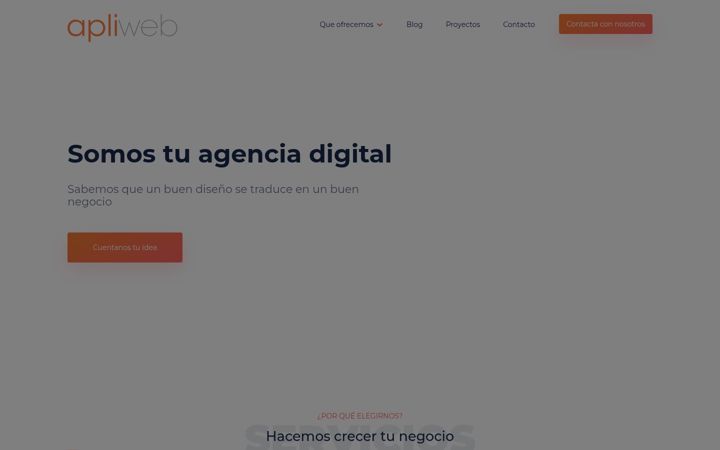 Screenshot di apliweb.com