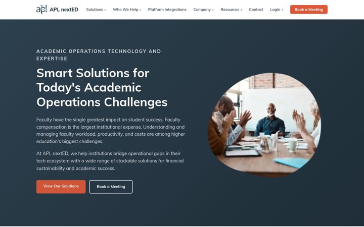Screenshot di aplnexted.com