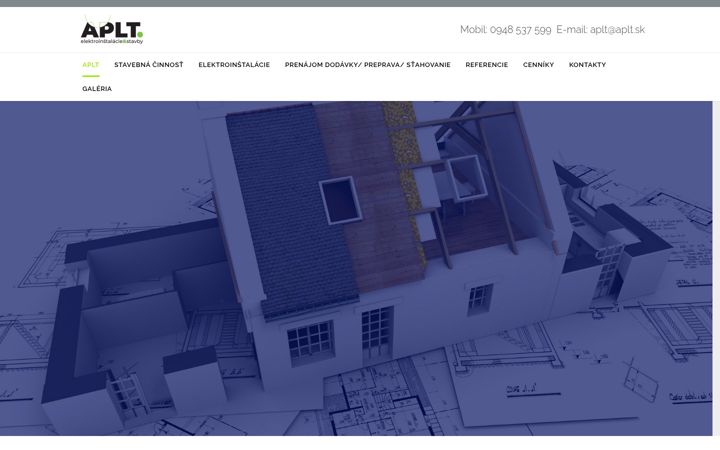 Screenshot of aplt.sk