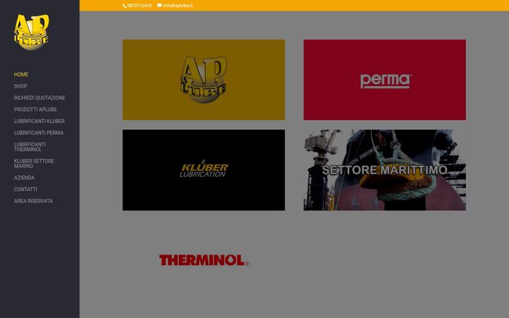 Screenshot of aplube.it