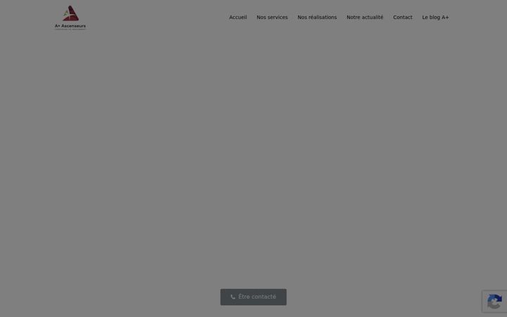 Screenshot of aplus-ascenseurs.fr
