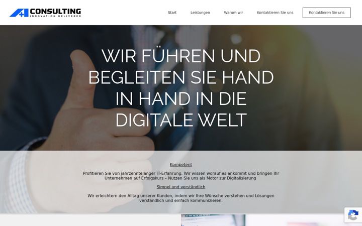 Screenshot of aplus.consulting