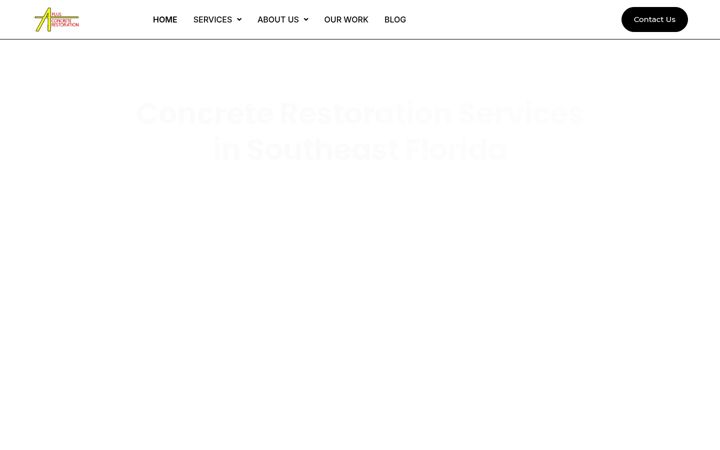 Screenshot di aplusconcreterestoration.com