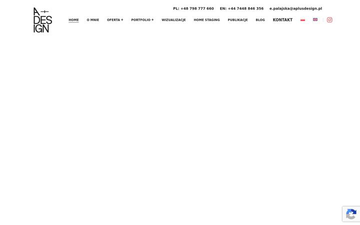 Screenshot ta' aplusdesign.pl