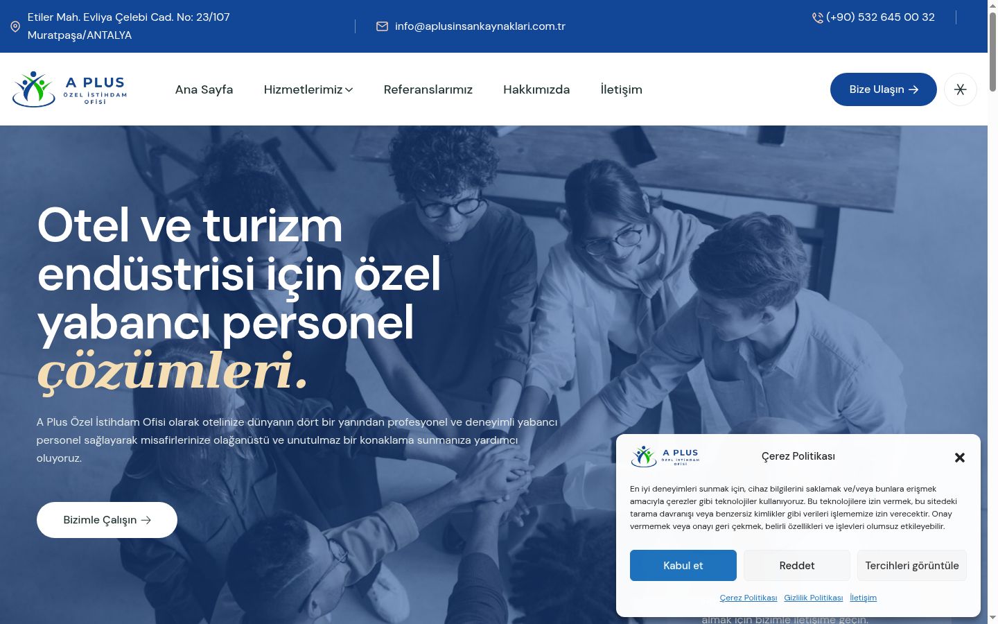 Screenshot tal-banner tal-kunsens muri qabel kwalunkwe interazzjoni