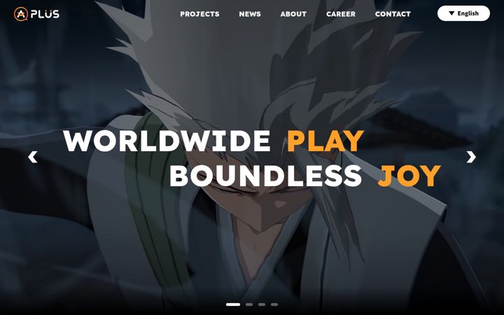 Screenshot of aplusjapan-game.com