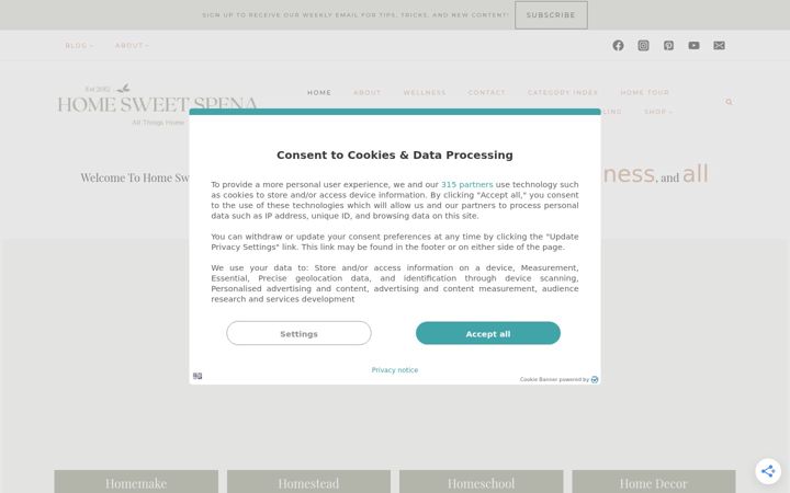 Screenshot of apluslifeblog.com